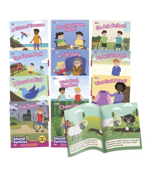 Sound Families Decodable Readers R-controlled Fiction Phase 5.5, Set of 12