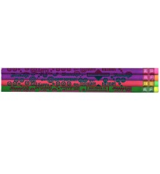 Thermo Happy Birthday Pencils, Assorted Colors, Pack of 12