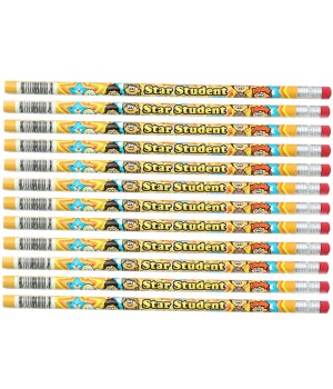 Star Student Pencils, Pack of 12