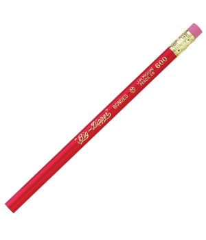 Big-Dipper Pencils, With Eraser, Pack of 12