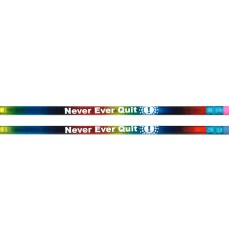 Never, Ever Quit Pencils, Pack of 12
