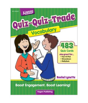 Quiz-Quiz-Trade, Vocabulary for Grades 2-6