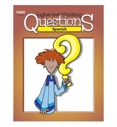 Spanish Higher-Level Thinking Questions Book, Grade K-12