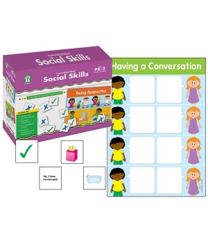 Social Skills File Folder Game