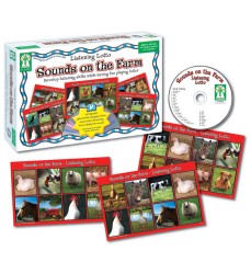 Listening Lotto: Sounds on the Farm Board Game, Grade PK-3
