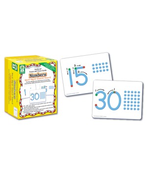 Textured Touch and Trace Cards: Numbers, Grade PK-3