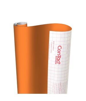 Creative Covering Adhesive Covering, Orange, 18" x 16 ft