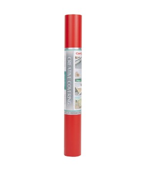 Creative Covering Adhesive Covering, Red, 18" x 50 ft