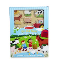 Book & Puzzle Play Set: On the Farm