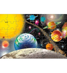 Solar System Floor Puzzle, 24" x 36", 48 Pieces