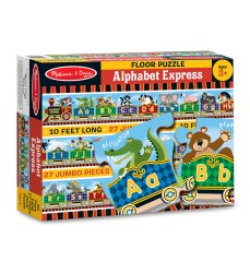 Alphabet Express Floor Puzzle, 10' x 6-1/2", 27 Pieces