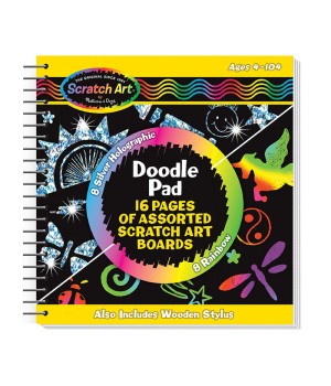 Scratch Art® Doodle Pad Book
