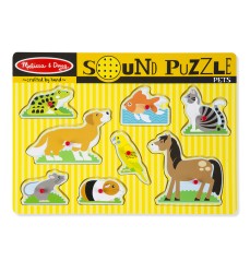 Pets Sound Puzzle, 8 Pieces