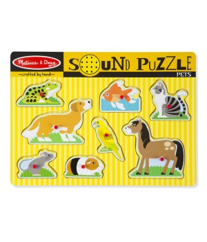 Pets Sound Puzzle, 8 Pieces