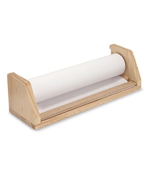 Wooden Tabletop Paper Roll Dispenser