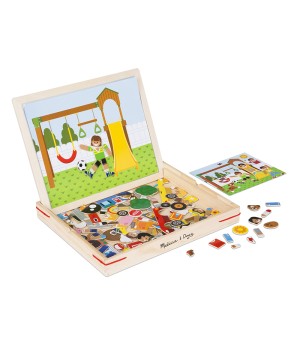 Wooden Magnetic Matching Picture Game