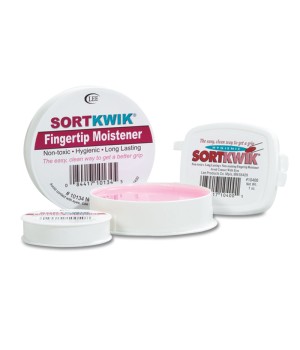 Sortkwik® Hygienic Fingertip Moistener, 3/8 oz.