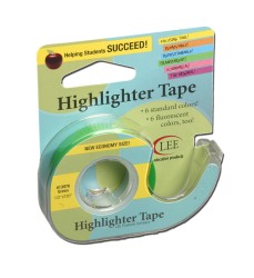 Removable Highlighter Tape, Green