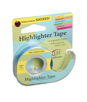 Removable Highlighter Tape, Blue