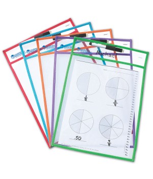 Write & Wipe Pockets, Set of 5