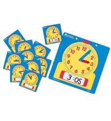 Write & Wipe Student Clock Set, Pack of 10