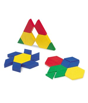 Mini-Set Pattern Blocks: 1/2 cm, Pack of 100