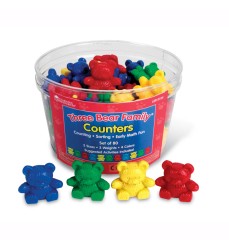 Three Bear Family® Counters Basic Set, Set of 80