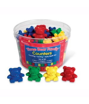 Three Bear Family® Counters Basic Set, Set of 80
