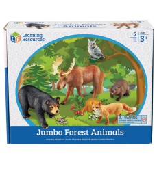 Jumbo Forest Animals, Set of 5