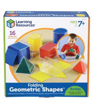 Folding Geometric Shapes, Pack of 16