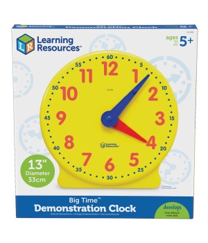 Big Time Learning Clock®, 12-Hour Demonstration Clock