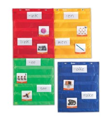 Magnetic Pocket Chart Squares, Pack of 4