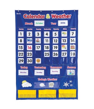 Calendar and Weather Pocket Chart