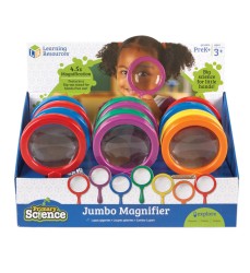 Primary Science Jumbo Magnifiers, Pack of 12