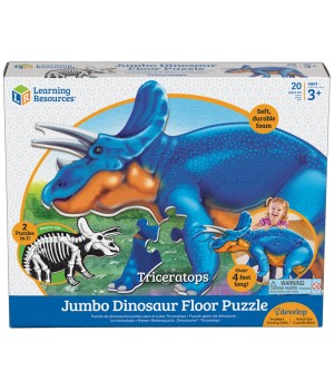 Jumbo Dinosaur Floor Puzzle Triceratops