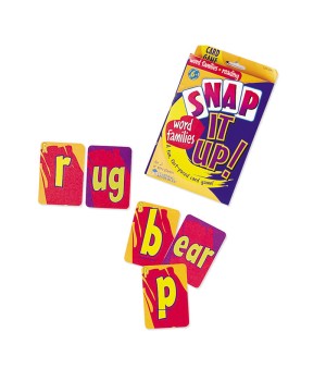 Snap it Up!® Card Games, Phonics & Reading: Word Families