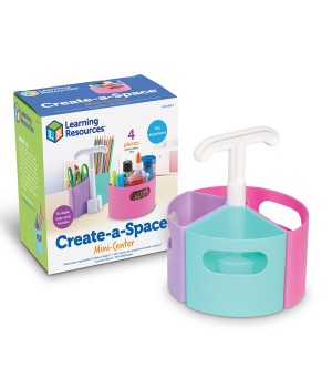 Create-A-Space Mini-Center Pastel
