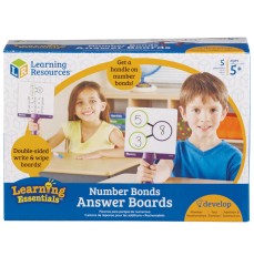 Number Bonds Answer Boards, Set of 5