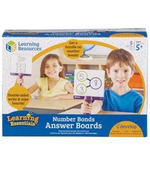 Number Bonds Answer Boards, Set of 5