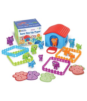 Sort Em' Up Pups Activity Set