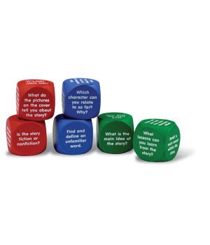 Reading Comprehension Cubes, 6/set