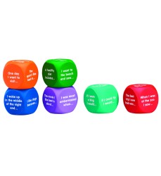 Writing Prompt Cubes, Set of 6