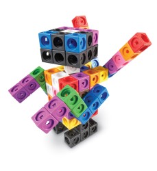 Mathlink® Cube Big Builders (200 Cubes + Build Guide)