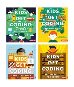 Kids Get Coding Books, Set of 4