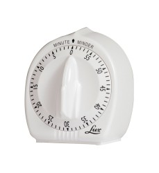 Classic Mechanical Timer, White