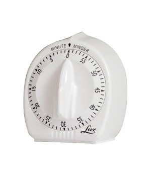 Classic Mechanical Timer, White