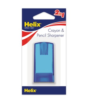 Crayon & Pencil 2-Hole Canister Sharpener