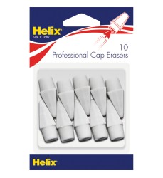 Professional Pencil Cap Erasers, Pack of 10