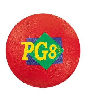 Playground Ball, 8 1/2" Diameter, Red