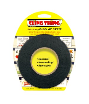 Cling Thing® Display Strip, Black
